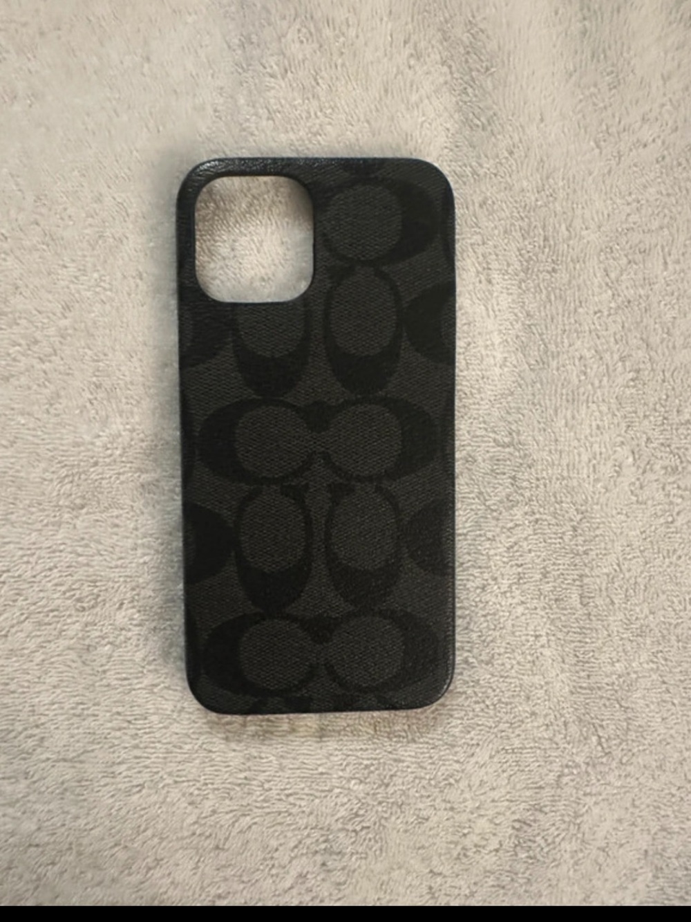 Coach Signature Phone Case